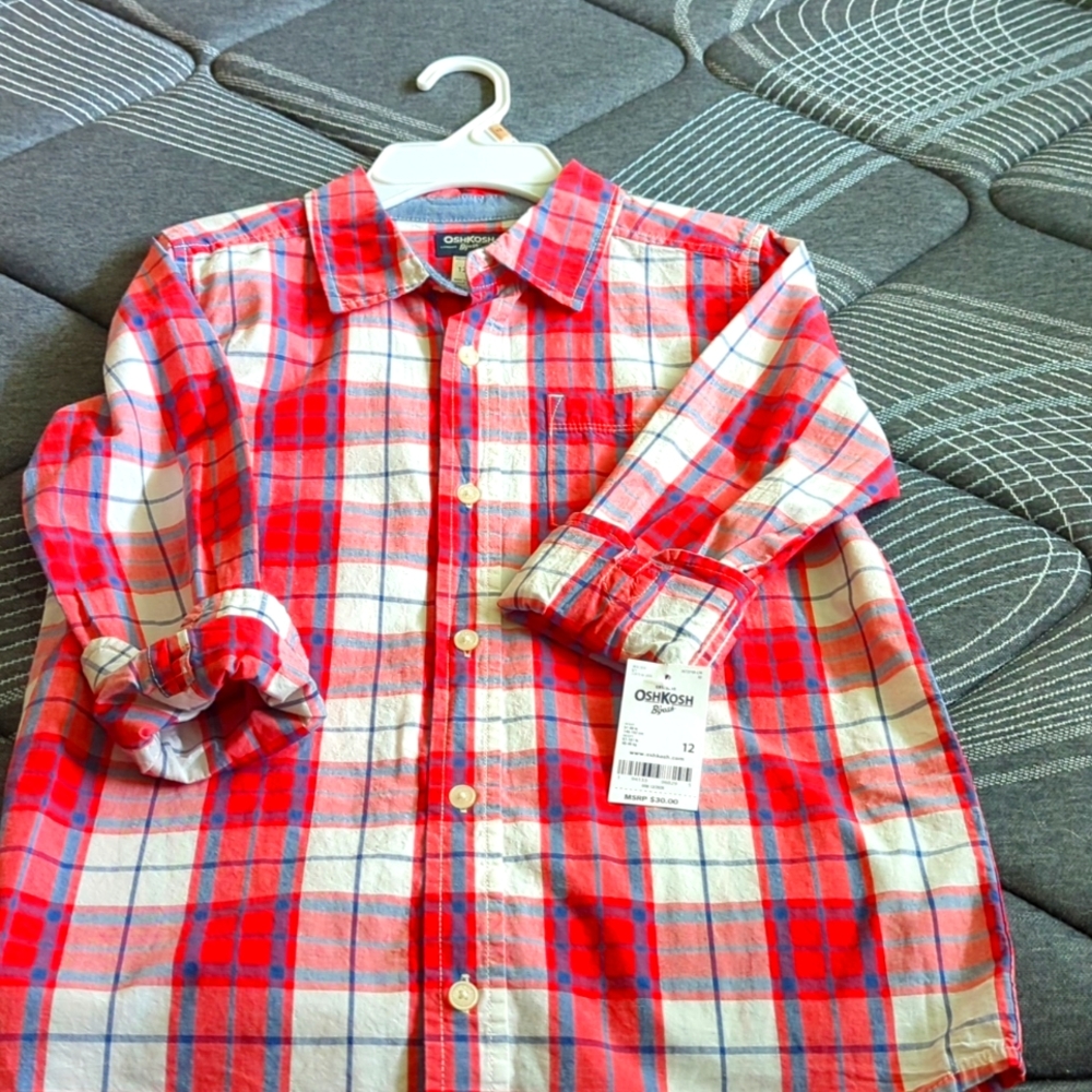 Oshkosh size 12 shirt